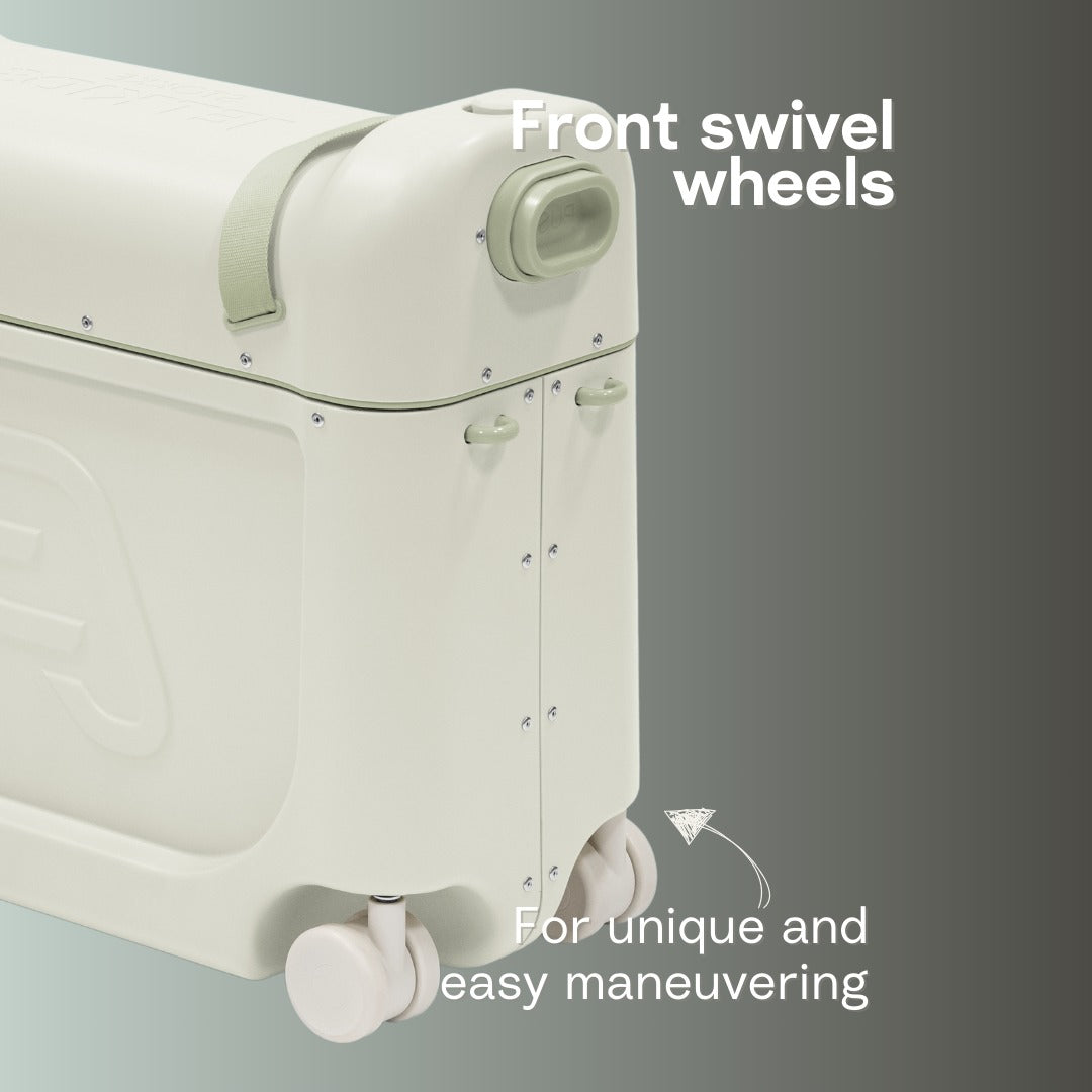 Stokke Jetkids Bed Box Airplane Ride/Carry/Sleep-On Suitcase V4 (6 Colours)