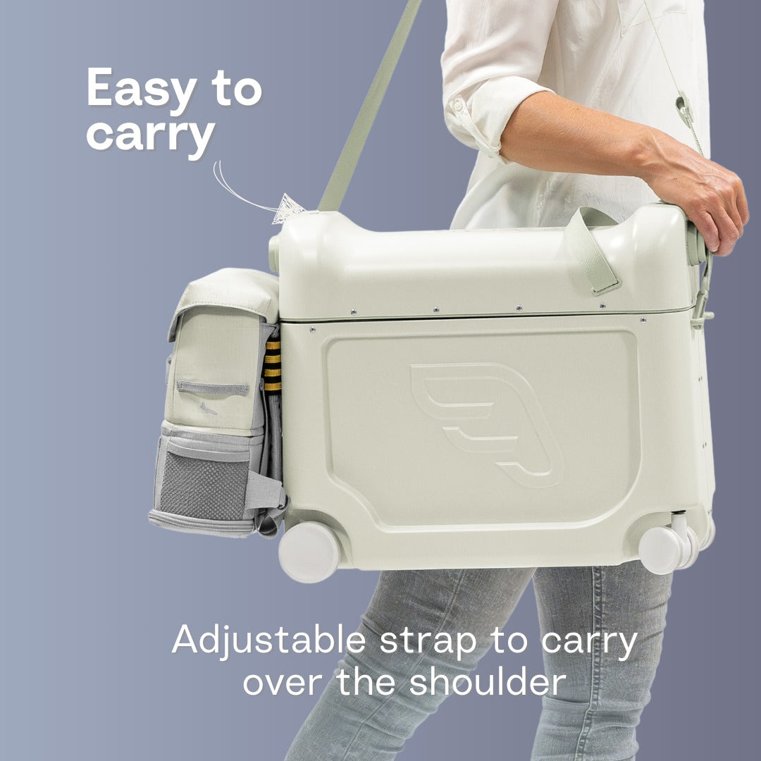 Stokke Jetkids Bed Box Airplane Ride/Carry/Sleep-On Suitcase V4 (6 Colours)