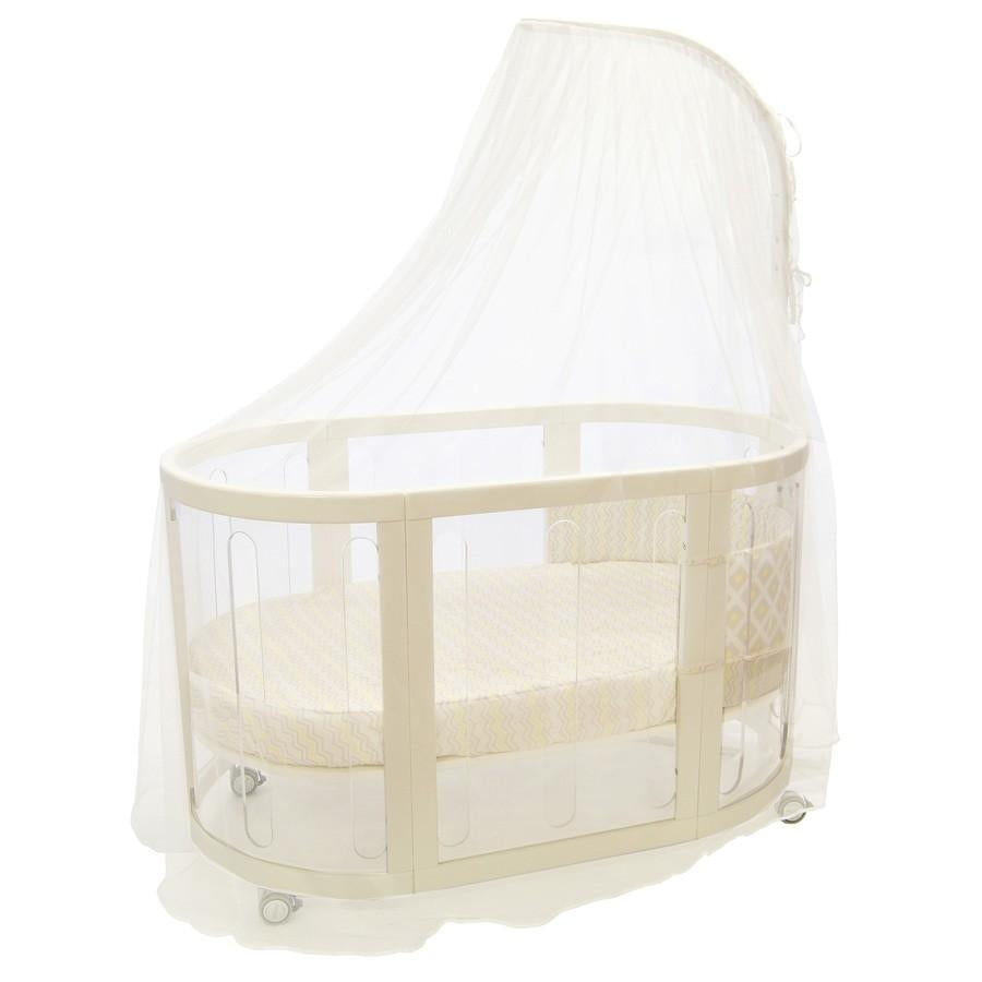 Babyhood Kaylula Cot Net & Stand - White