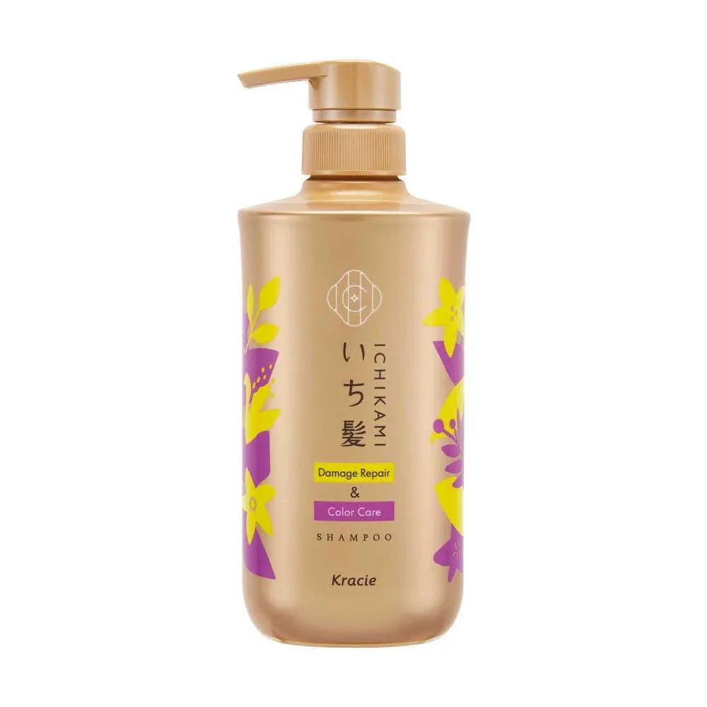 Kracie Ichikami Color Care & Base Treatment Shampoo, 480ml