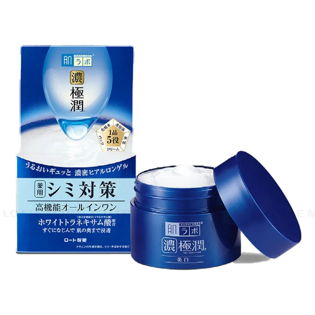 Hada Labo Gokujyun Whitening Perfect Gel, 100g - Exp 04/27