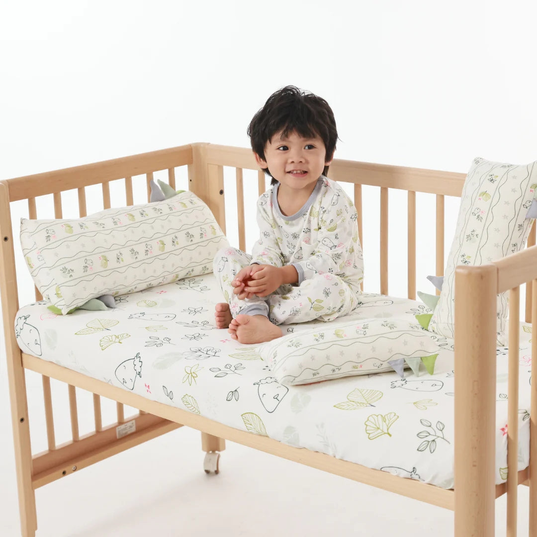 Baa Baa Sheepz Baby Long Sleeve Pyjama Set - Dream Garden A Cream (6 Sizes)