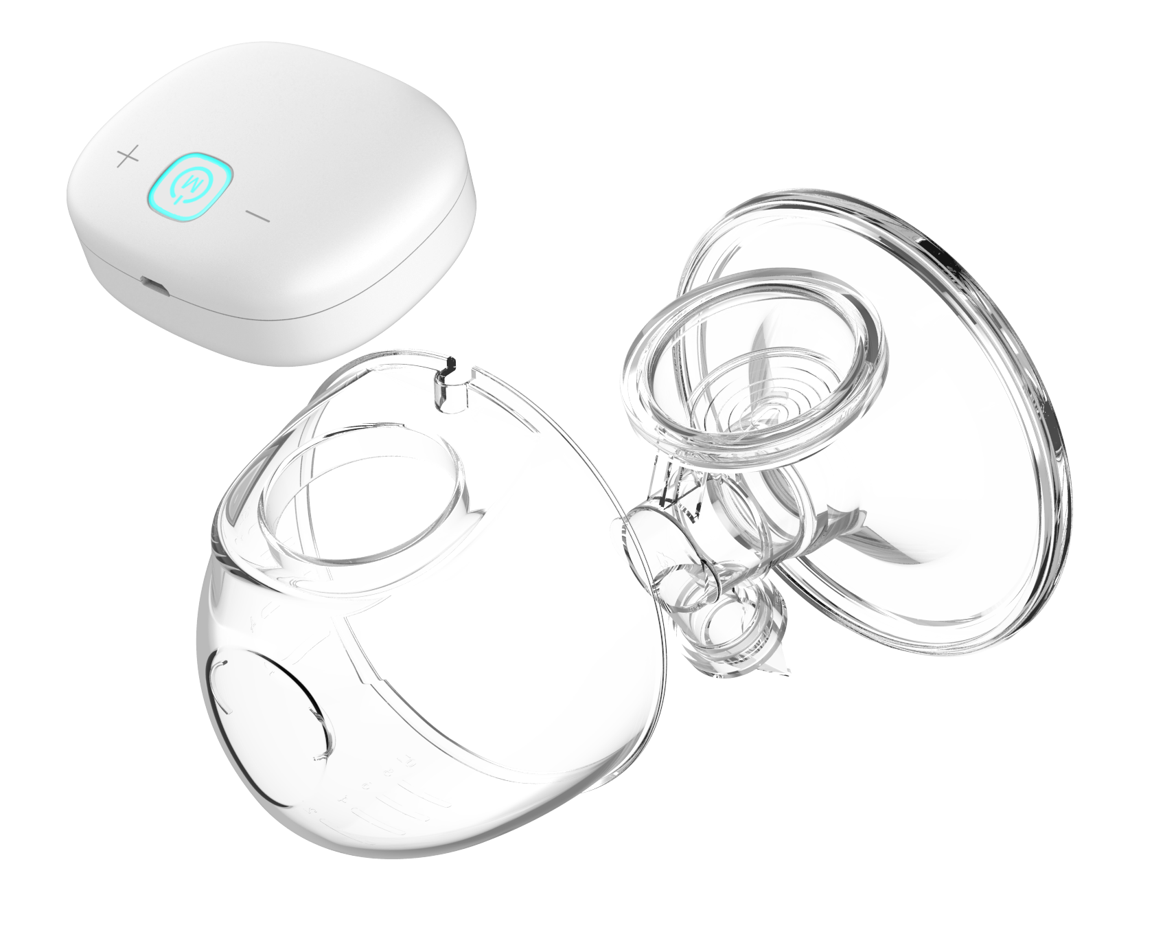 Youha The Ins (Ava) Gen 1 Wearable Handsfree Breast Pump w/ Bluetooth App (2 Sizes) - Pupsik Singapore