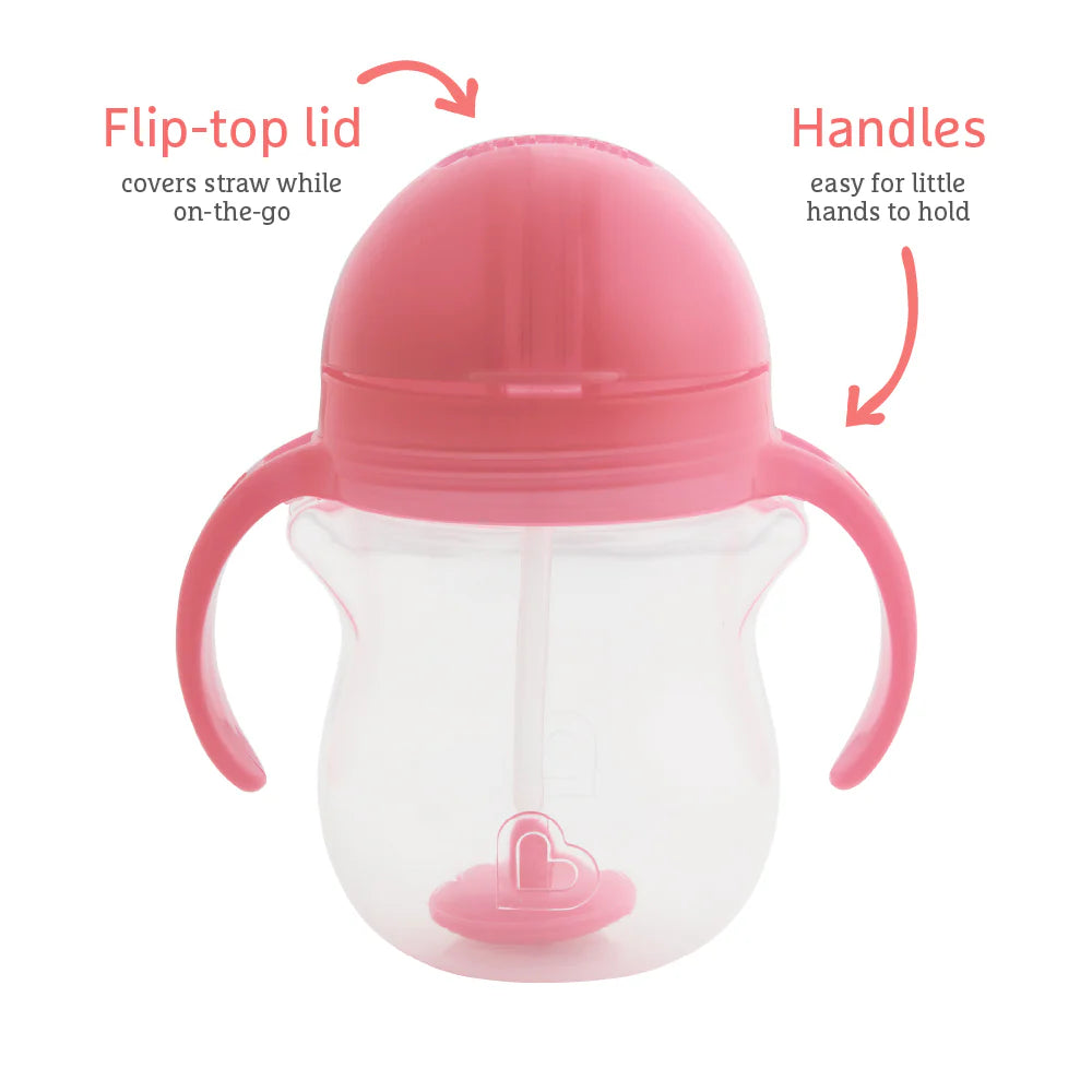 Munchkin Click Lock™ Tip & Sip™ Cup, 7oz/207ml (4 Colors)