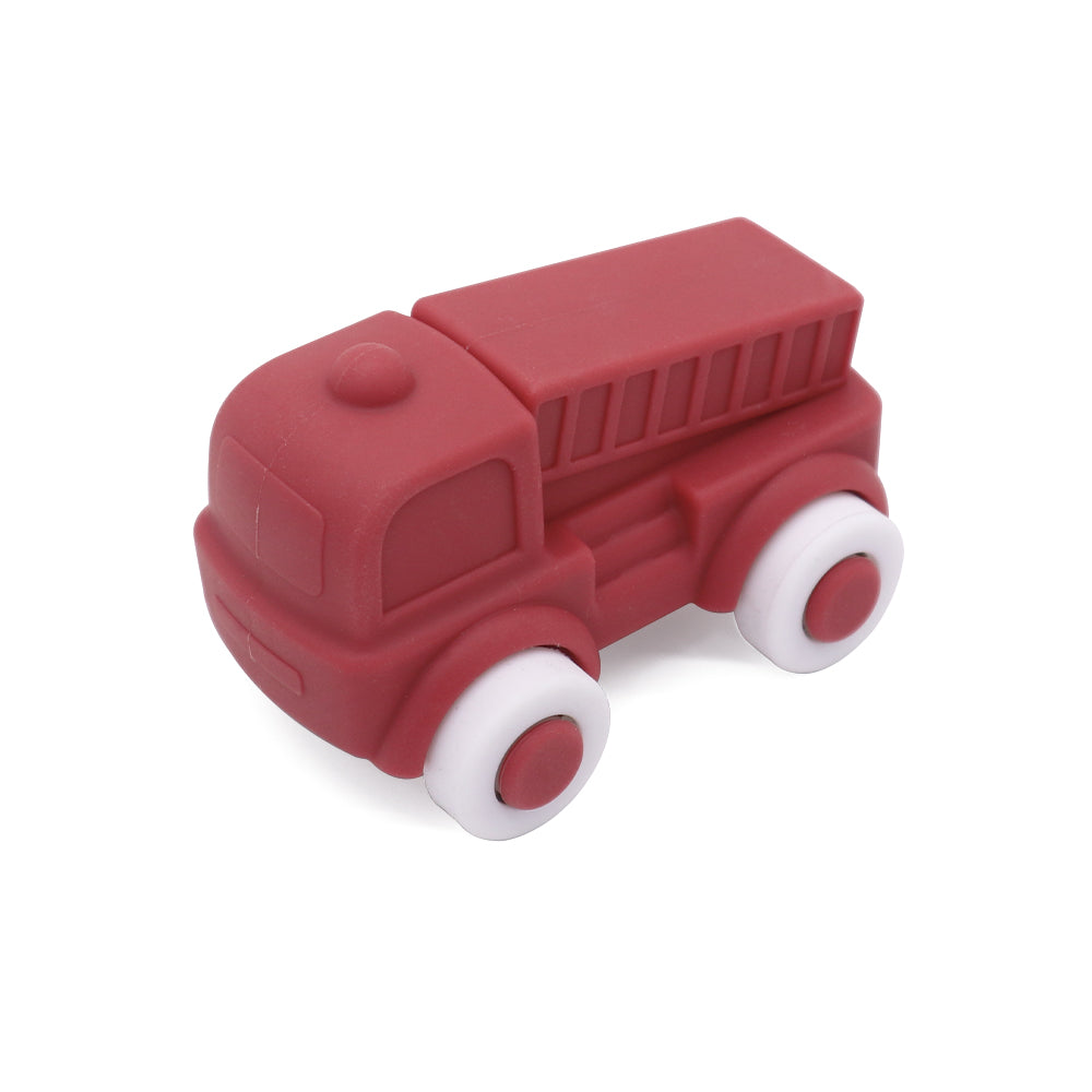 Biomom Silicone Mini Toy Push Cars (4 Colors)