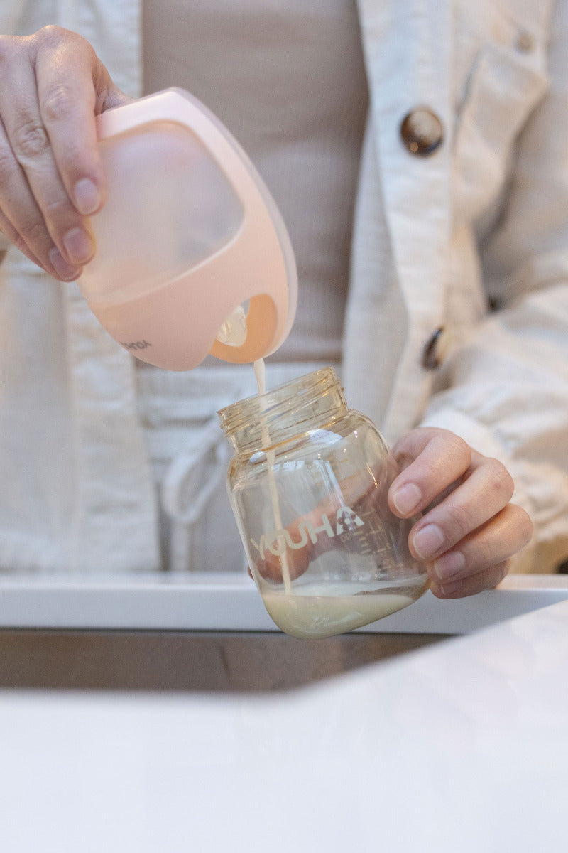 Youha Pod Wearable Silicone Breast Milk Collector / Manual Pump