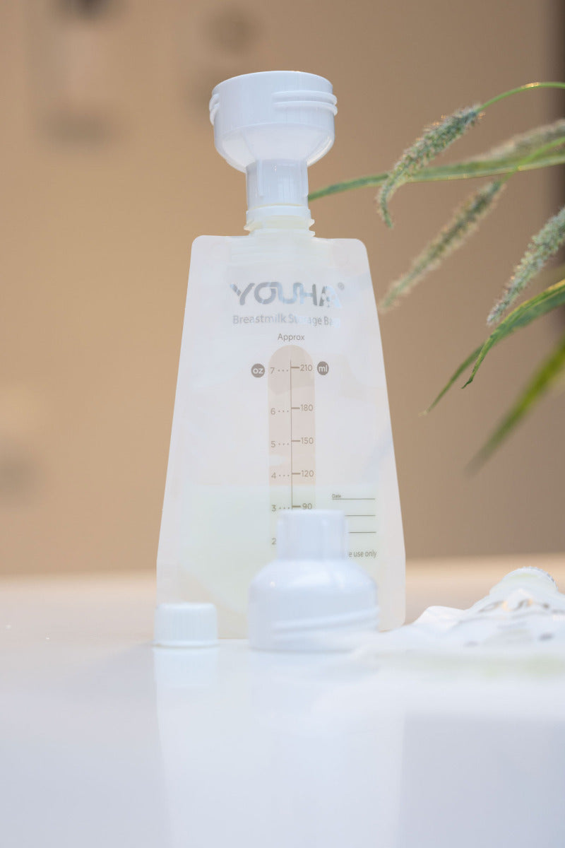 Youha The One Breast Milk Storage Bags, 210ml (40pcs)