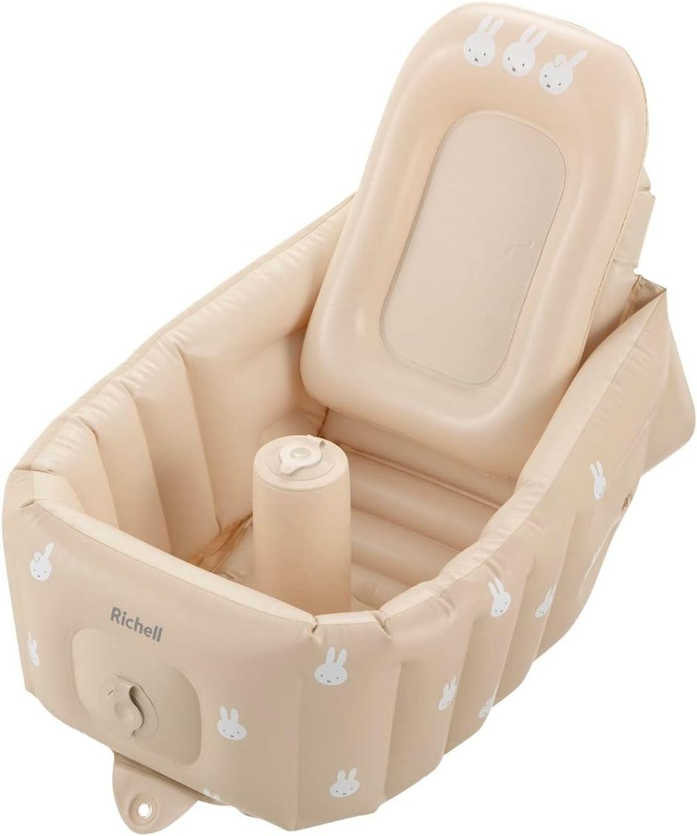 Richell Soft Inflatable Baby Bath Tub Step Up (2 Designs)