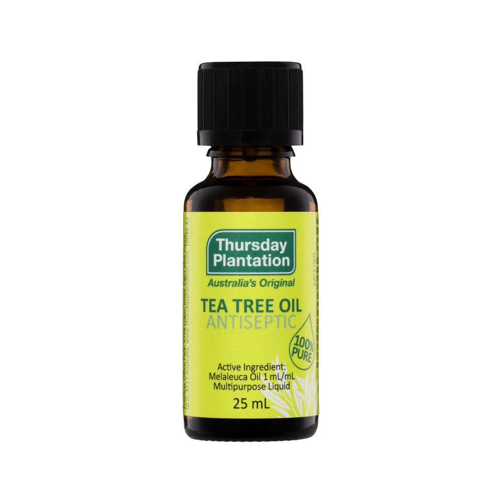 Thursday Plantation 100% Pure Tea Tree Oil, 25ml (Exp 06/29)
