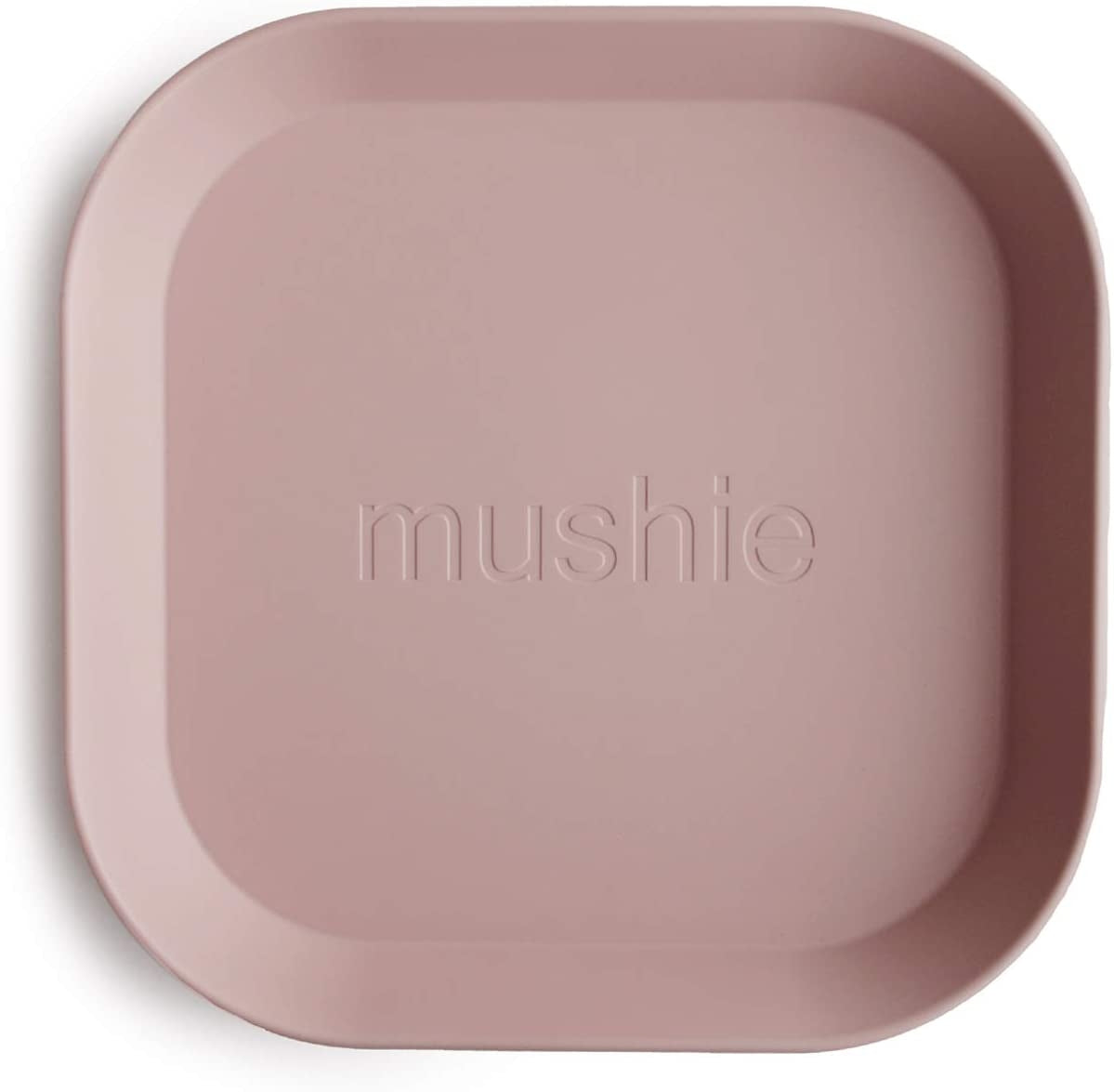 Mushie Square Dinner Plates (2pk) (4 Colours) - Pupsik Singapore