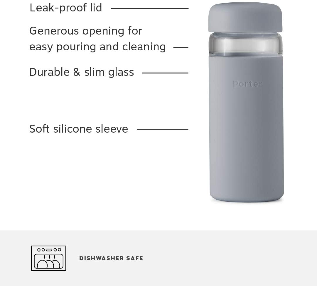 W&P Porter Wide Mouth Water Bottle, 16oz  (2 Colours)