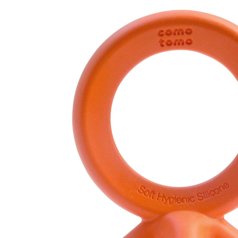 Comotomo Silicone Baby Teether - Orange