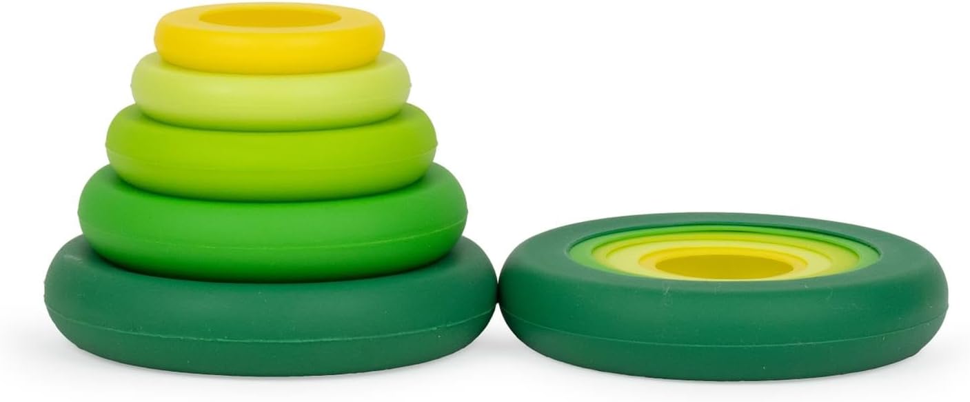 Food Huggers Set of 5 Reusable Silicone Food Savers (4 Colors) - Pupsik Singapore