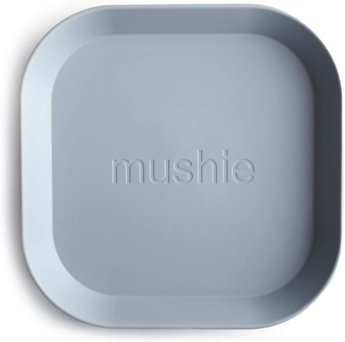 Mushie Square Dinner Plates (2pk) (4 Colours) - Pupsik Singapore
