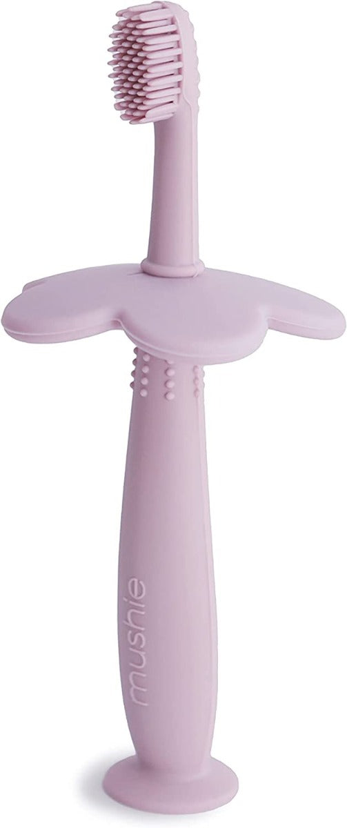 Mushie Baby Flower Training Toothbrush (3 Colours)