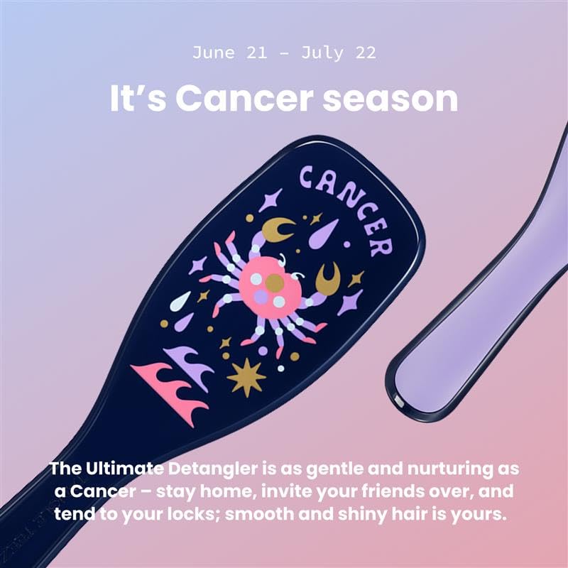 Tangle Teezer The Ultimate Detangler Regular Hairbrush, Straight & Curly (29 Colours) - Pupsik Singapore