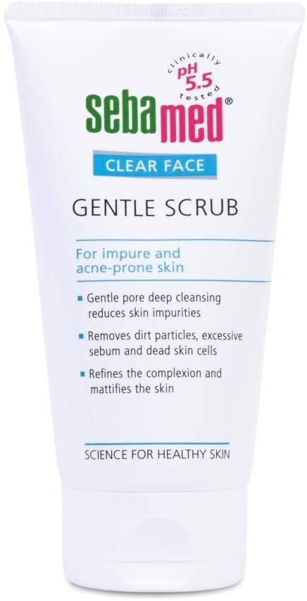 Sebamed Clear Face Gentle Scrub 150ml (Exp 12/27)