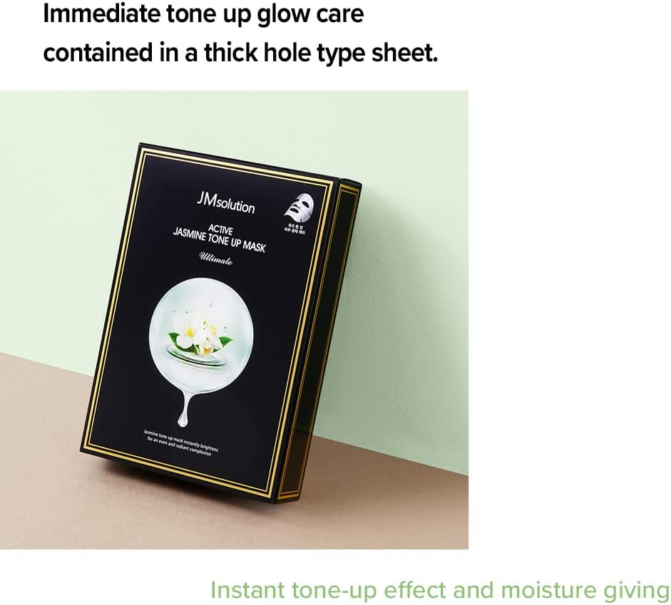 JMsolution Active Jasmine Tone Up Mask Ultimate, 10pcs (Exp 09/27)