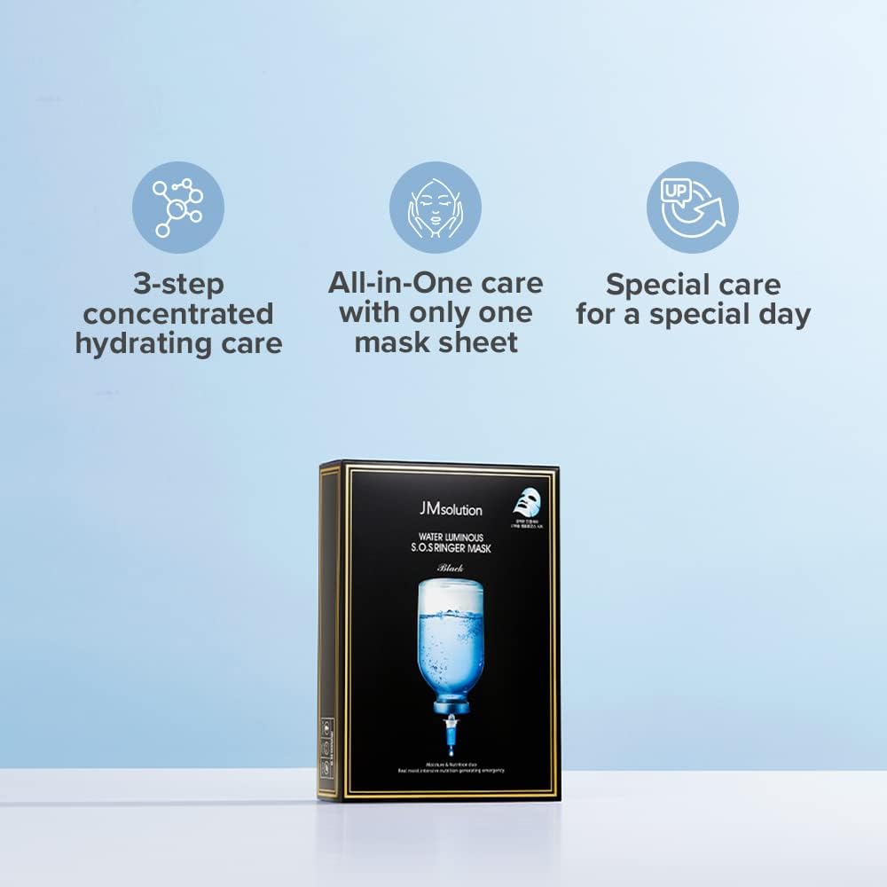 JMsolution Water Luminous S.O.S Ringer Mask, 10pcs (Exp 09/27)