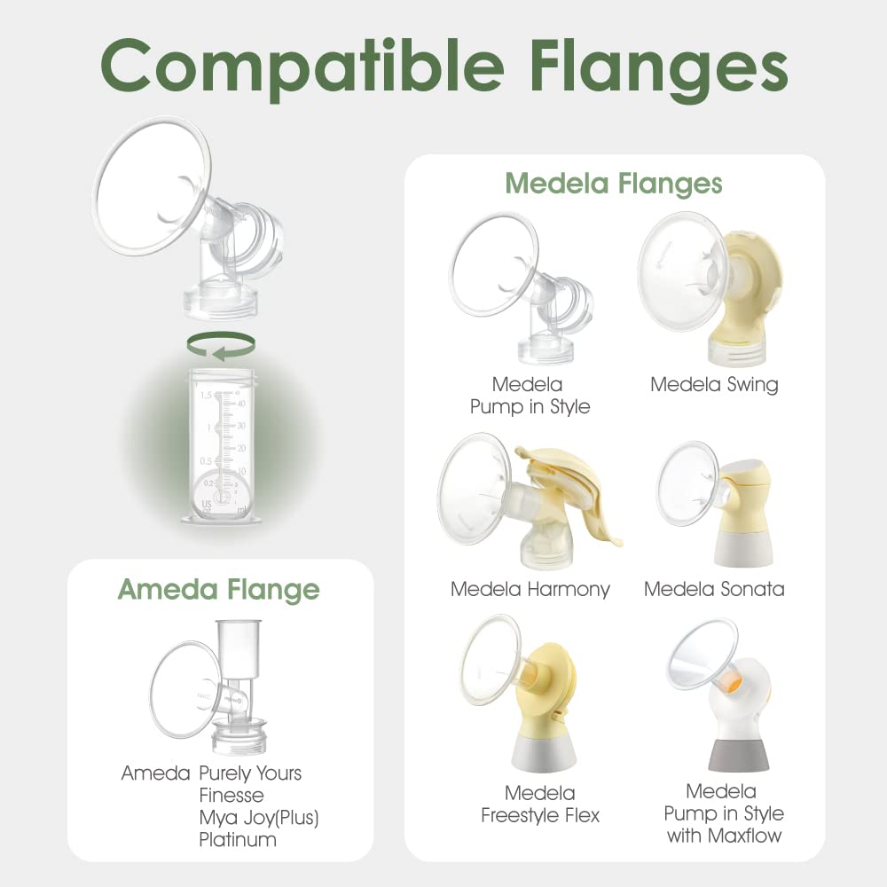 Maymom Colostrum & Milk Storage Container, 1.5oz (4pcs)