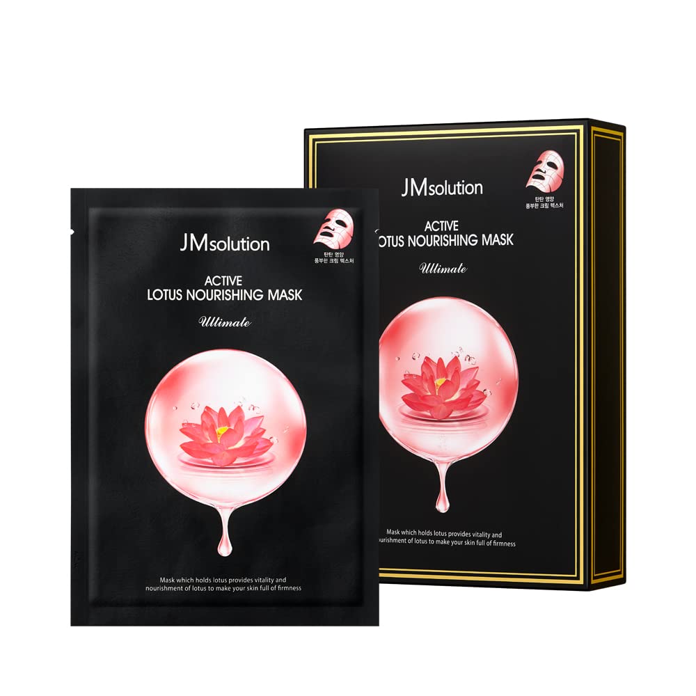 JMsolution Active Lotus Nourishing Mask Ultimate, 10pcs (Exp 11/27)