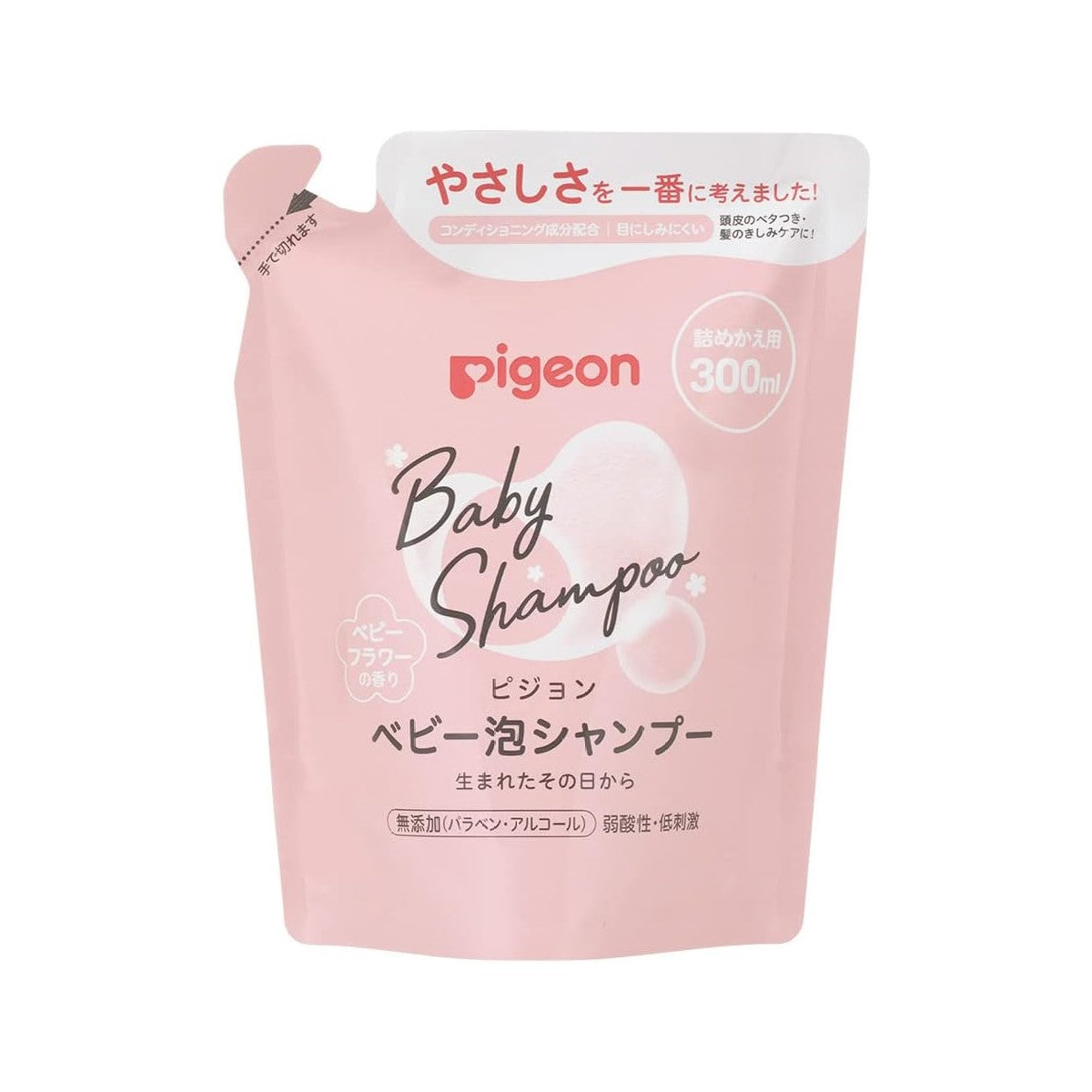 Pigeon Baby Foam Shampoo, 300ml Refill (Floral Scented) - Exp 08/27