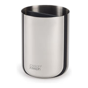 Joseph Joseph EasyStore Luxe Stainless Steel Toothbrush Caddy, Small
