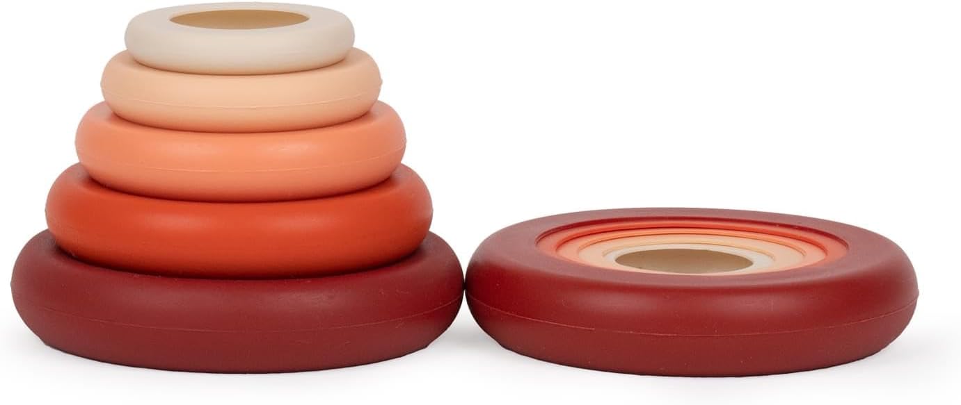 Food Huggers Set of 5 Reusable Silicone Food Savers (4 Colors) - Pupsik Singapore