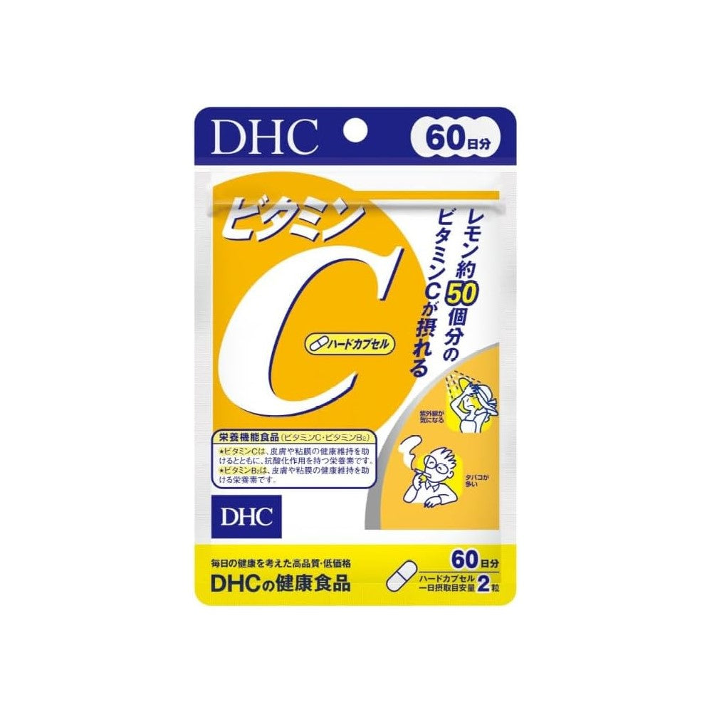 DHC Vitamin C Supplements, 120 Capsules for 60 Days (Exp 12/27)