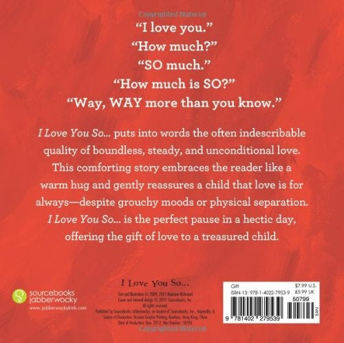 I Love You So... Baby Board Book