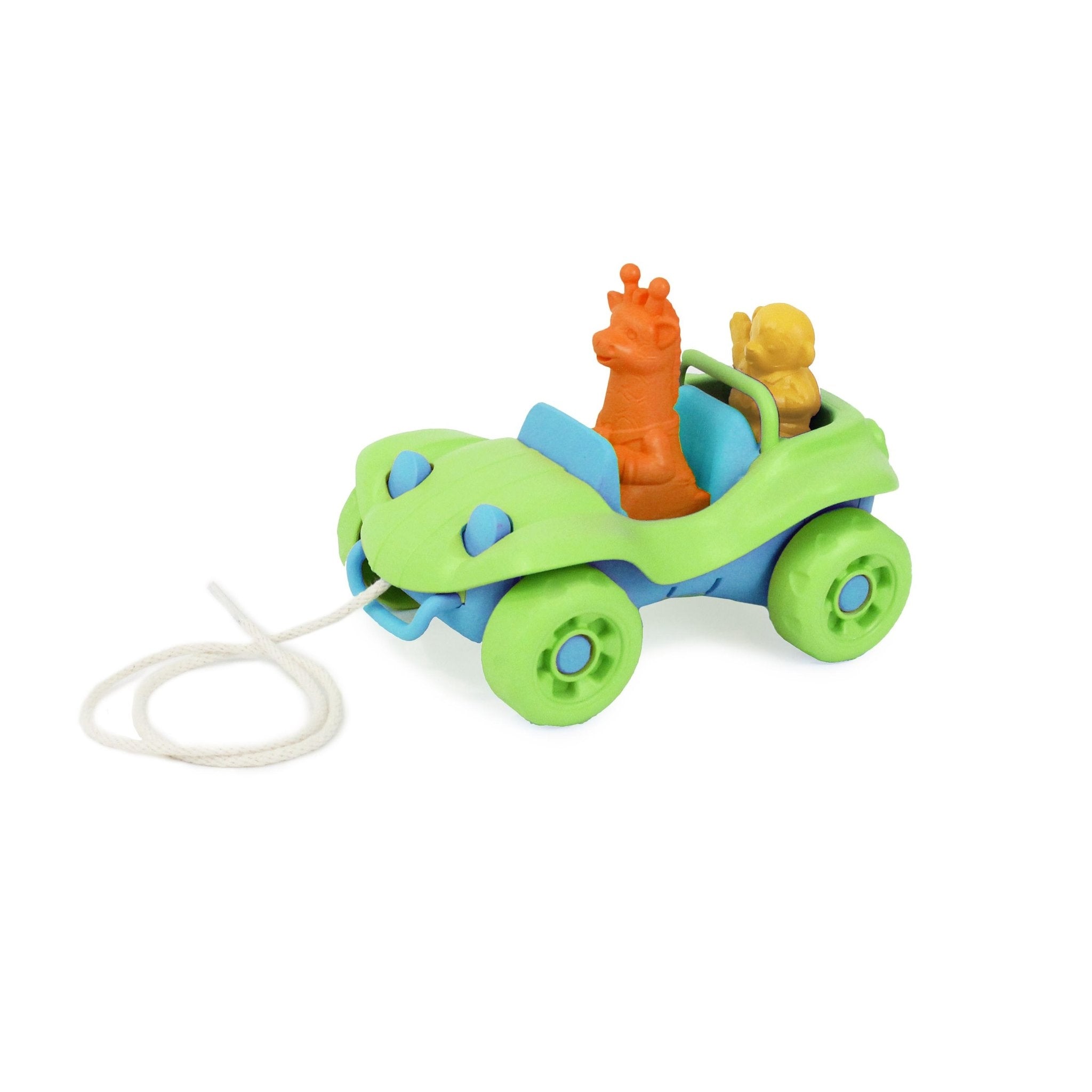 Green Toys Dune Buggy Pull Toy - Green