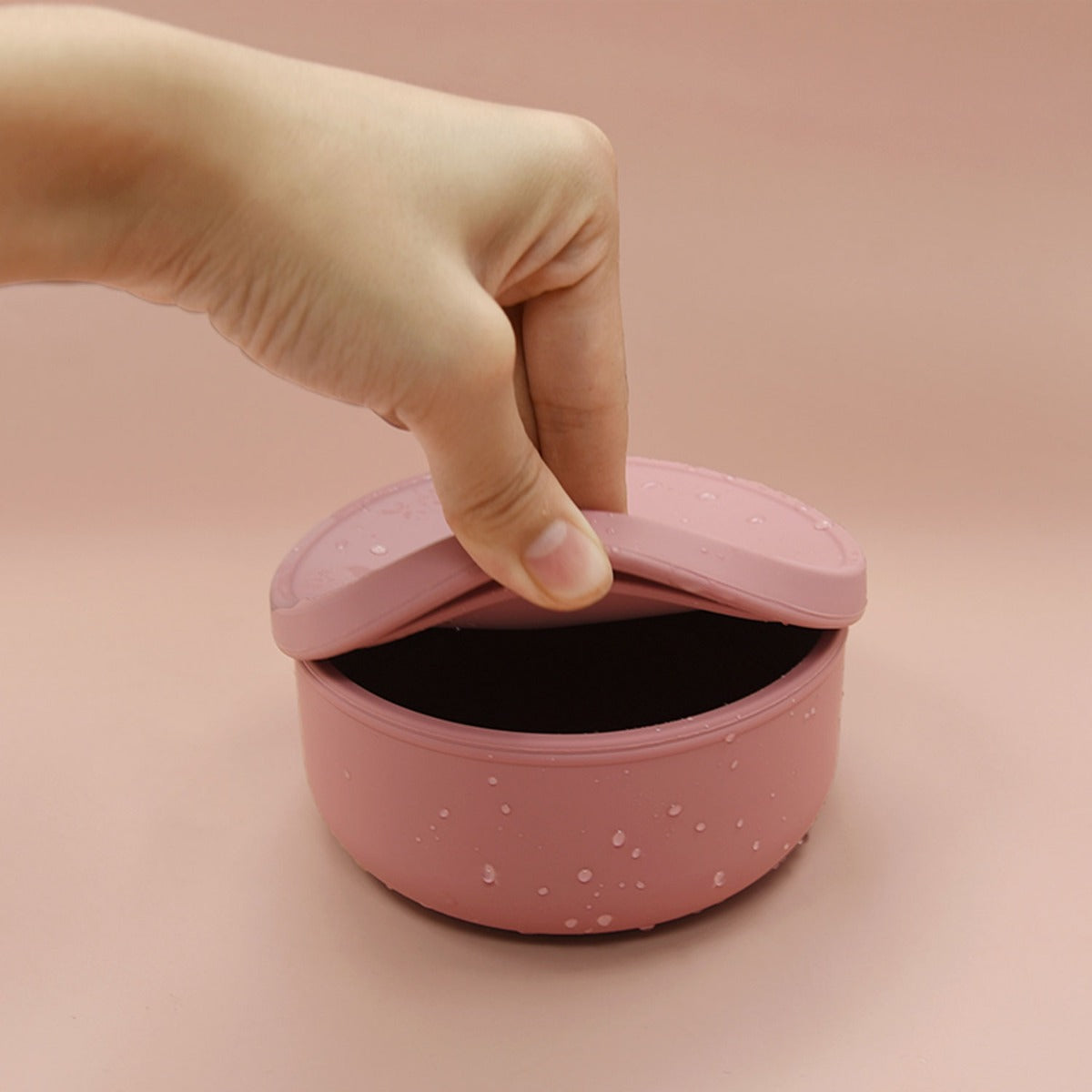 Biomom Baby Silicone Bowl with Lid (5 Colors)