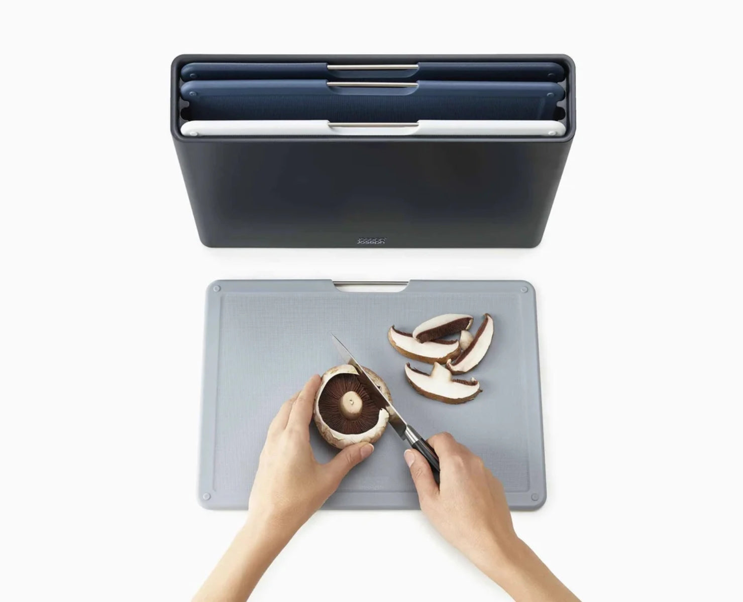 Joseph Joseph Folio 4-piece Chopping Board Set Large - Grey