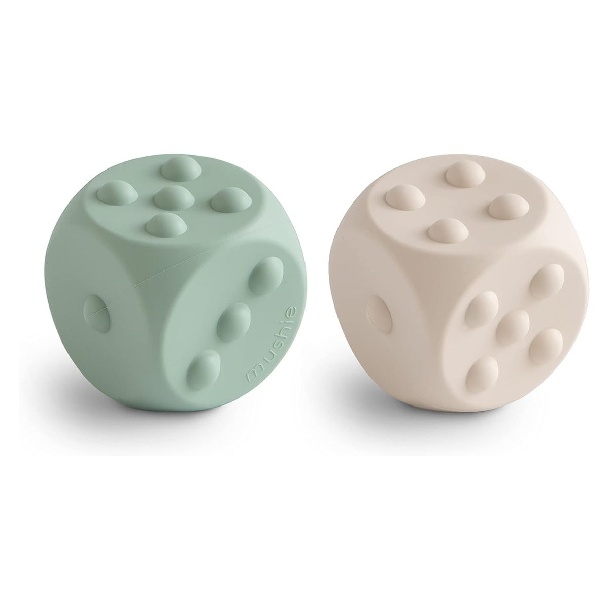 Mushie Dice Press Toy, 2pk (4 colors)