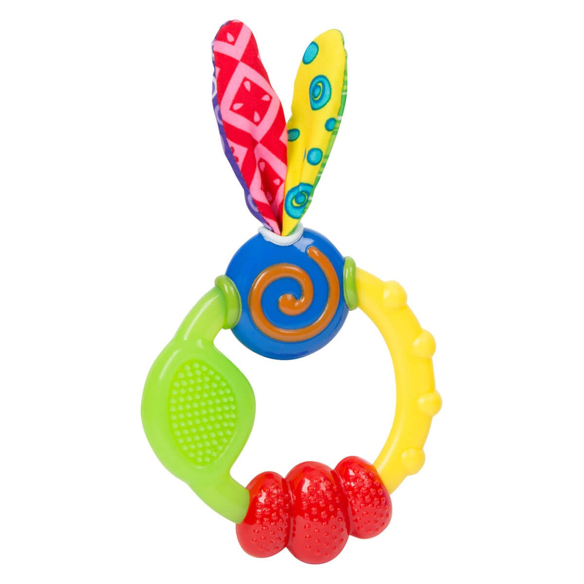 Nuby Wacky Teething Ring (Assorted Colours)