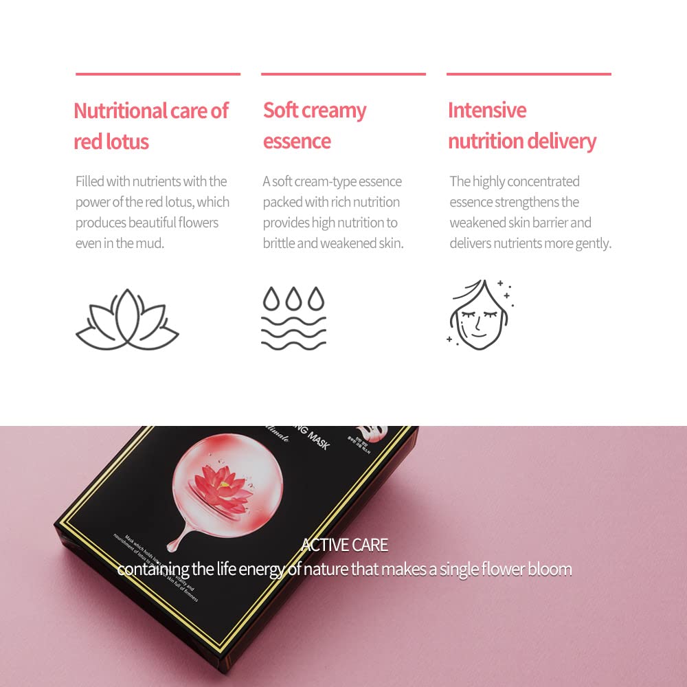 JMsolution Active Lotus Nourishing Mask Ultimate, 10pcs (Exp 11/27)