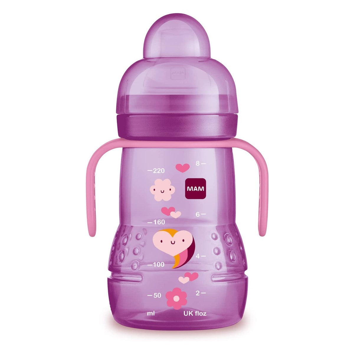 MAM Trainer+ Sippy Cup, 220ml (3 Colours Assorted) - Pupsik Singapore