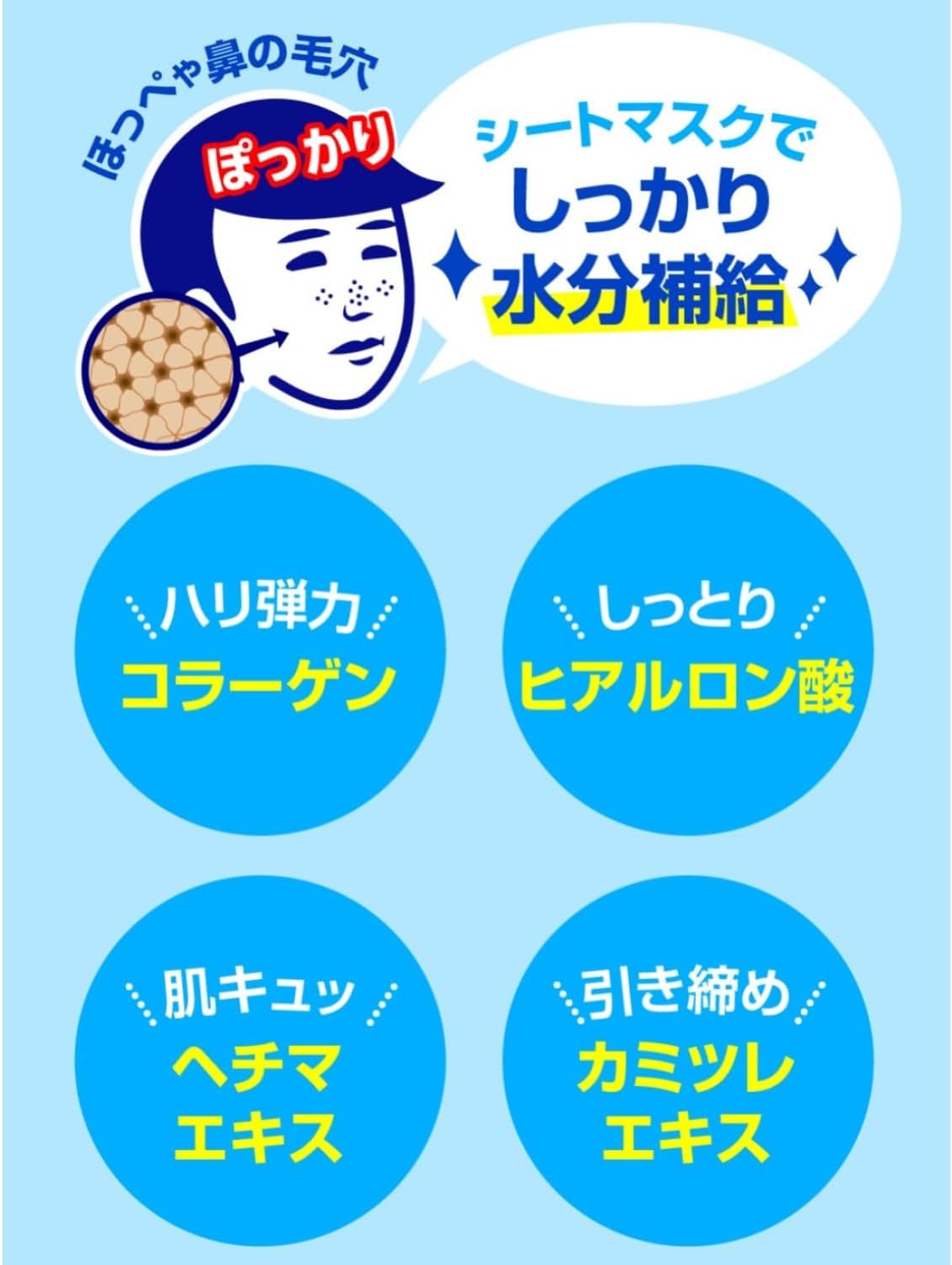 Ishizawa Lab Keana Nadeshiko Men's Mask, 10 Sheets (Exp 06/28)