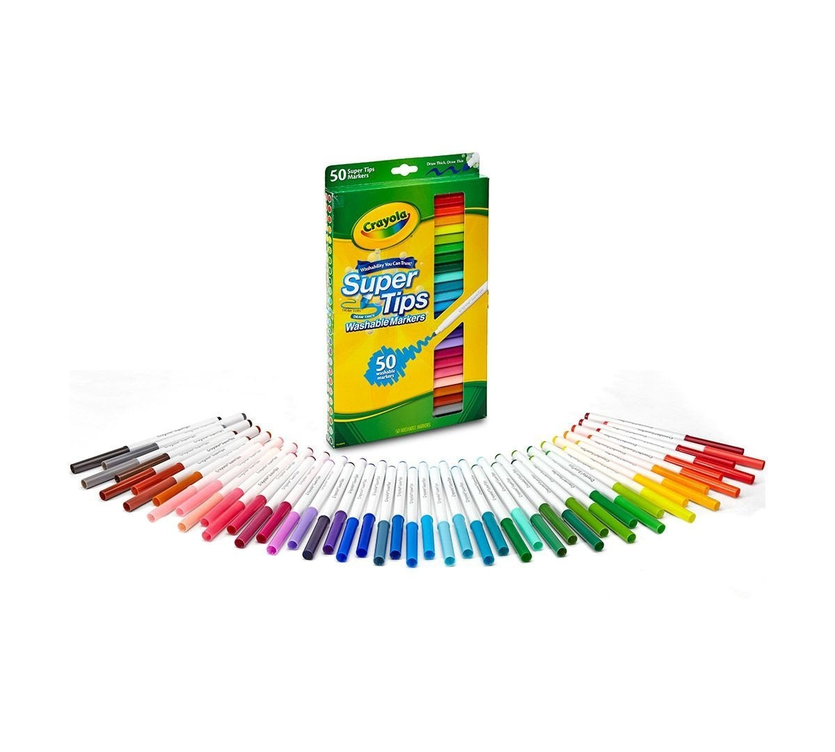 Crayola Super Tips Washable Markers (50pc)