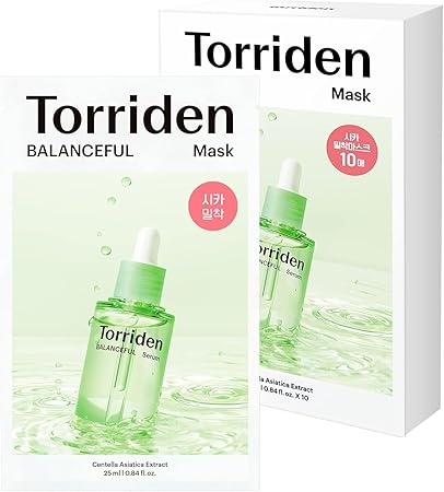 Torriden Balanceful Cica Mask, Pack of 10 (Exp 04/27)