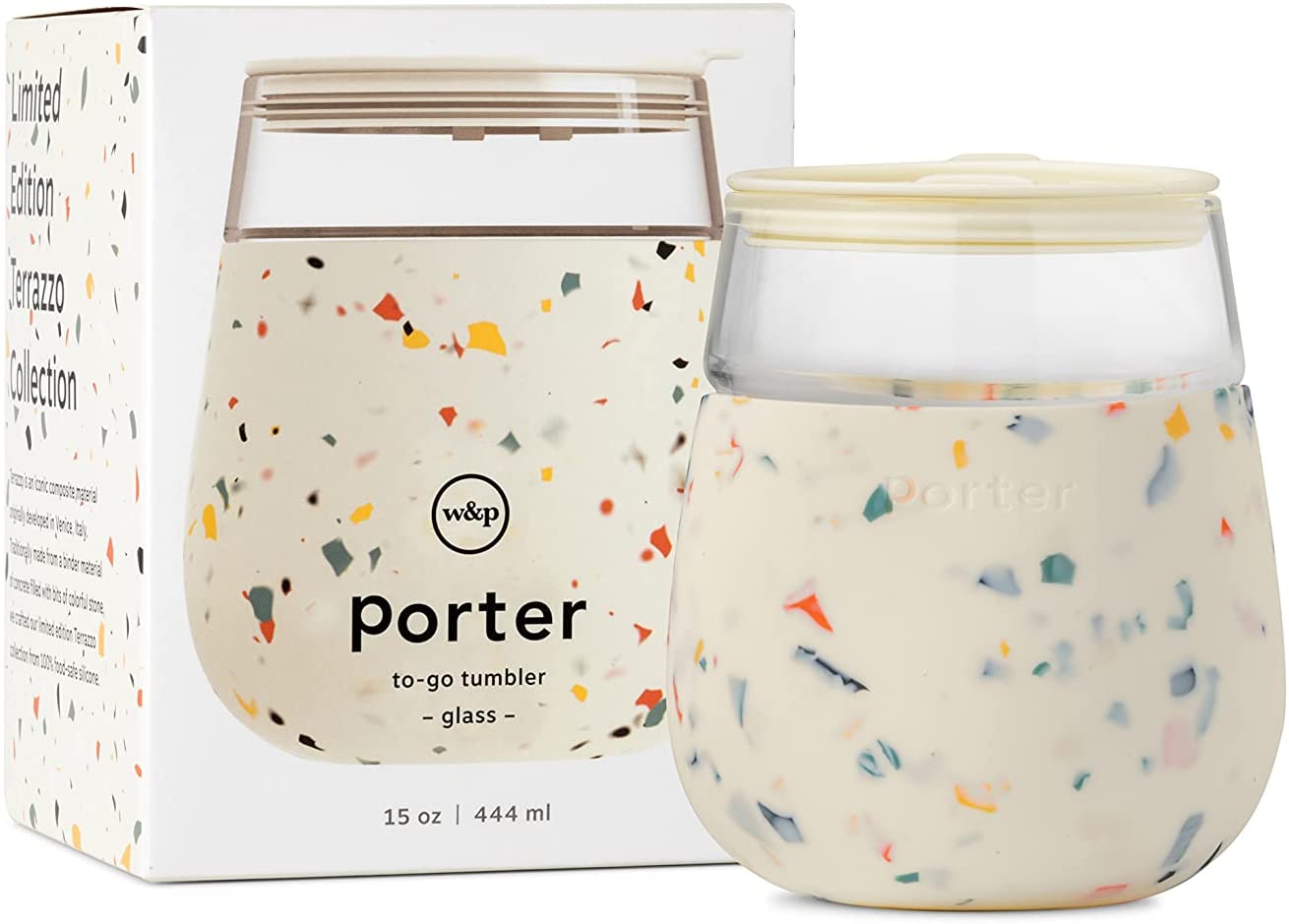W&P Porter Glass, 15oz (3 Colours) - Pupsik Singapore