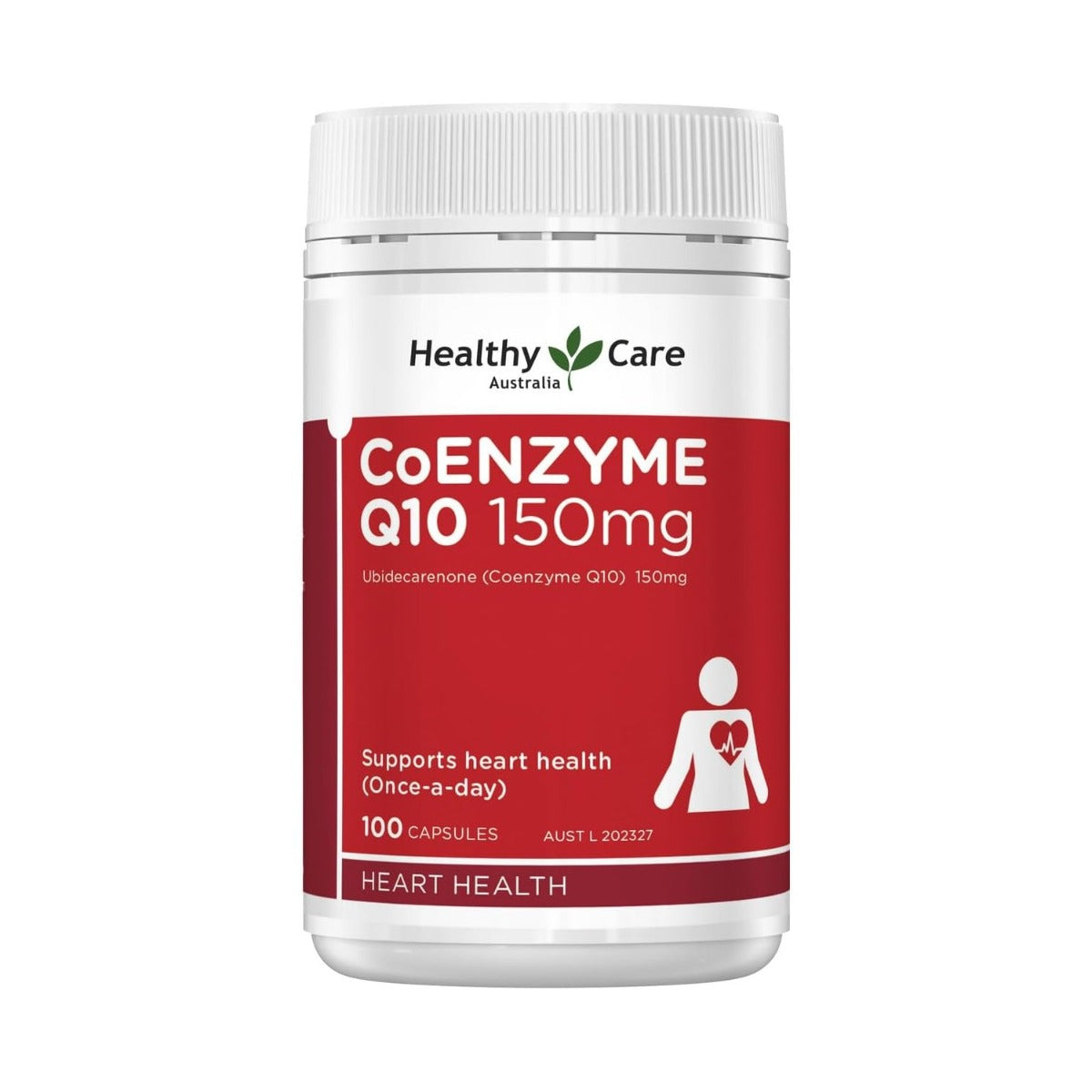 Healthy Care CoEnzyme Q10 150mg, 100 Caps (Exp 10/27)