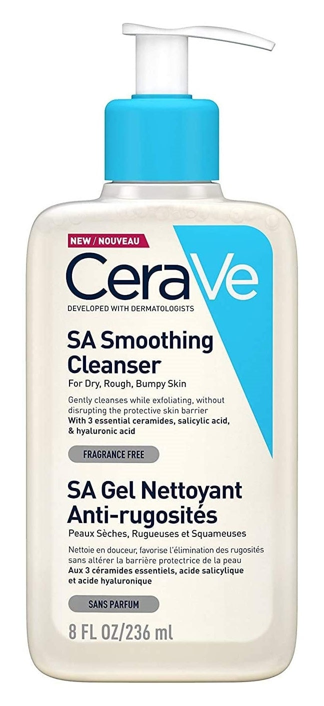 CeraVe SA Smoothing Cleanser (236ml) - Exp 03/26