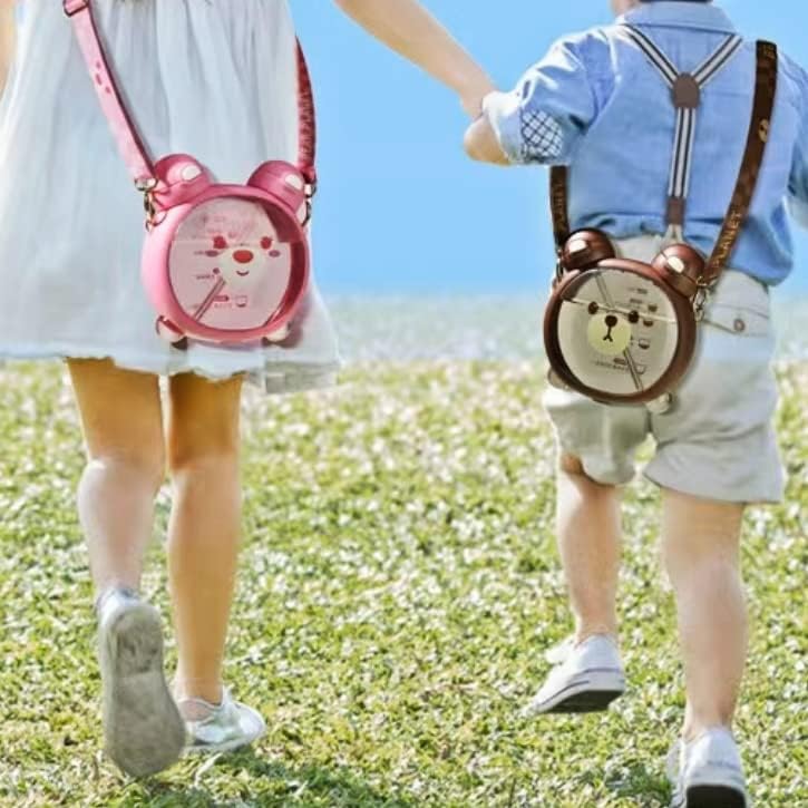 Biomom Little Bear 2-in-1 Tritan Bottle with Straps, 750ml (2 Colors)