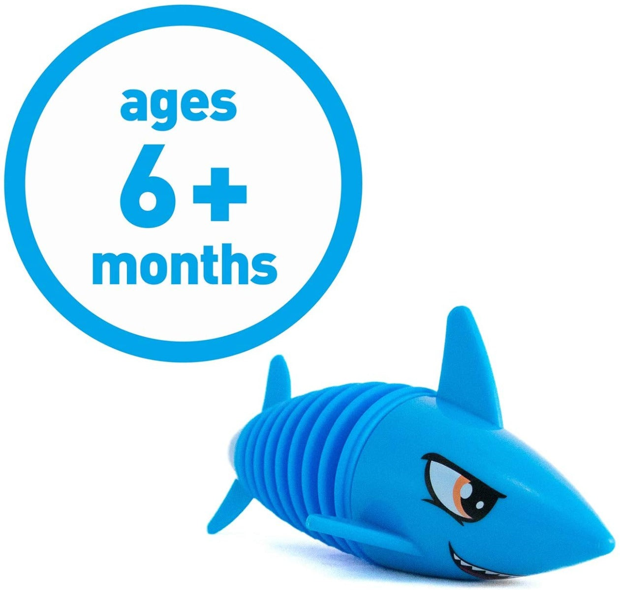 OgoBolli Sharki Tub Toy (3 Colors) - Pupsik Singapore