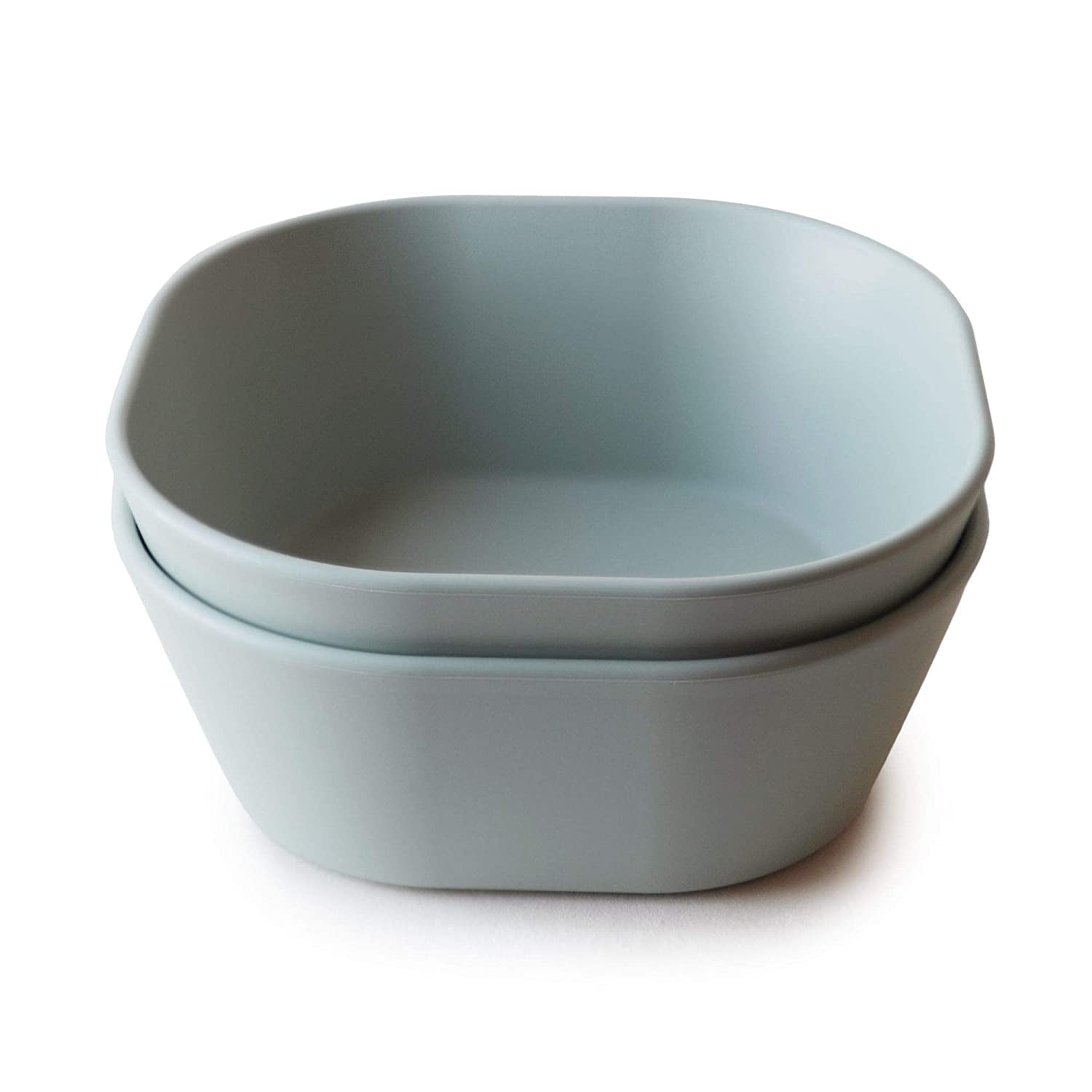Mushie Square Dinnerware Bowls, 2 pcs (4 Colours)