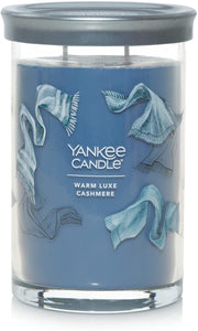 Yankee Candle Signature Large Tumbler Candle, 2-wicks (20oz) - Warm Luxe Cashmere