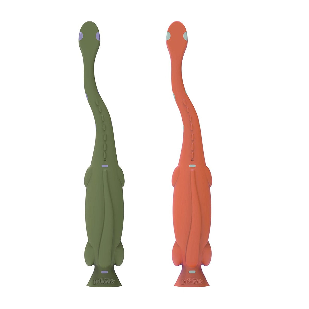 Dr. Brown's Toddler Toothbrush, 2pc - Dinosaur