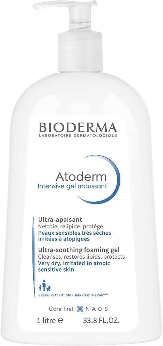 Bioderma Atoderm Intensive Foaming Shower Gel, 1L (Exp 07/27)