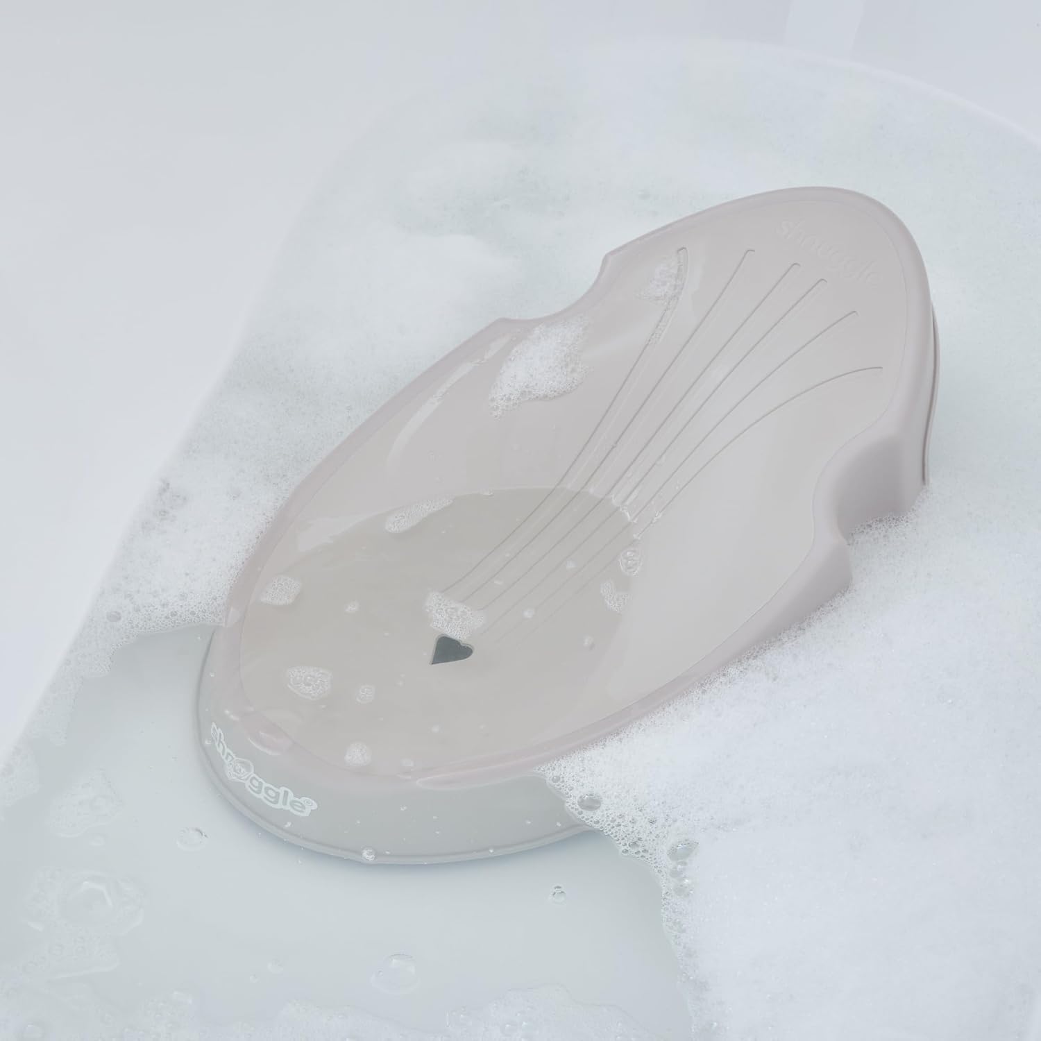 Shnuggle Newborn Baby Bath Support - Taupe